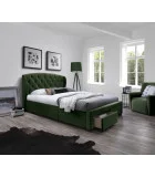 SABRINA bed, DARK GREEN order